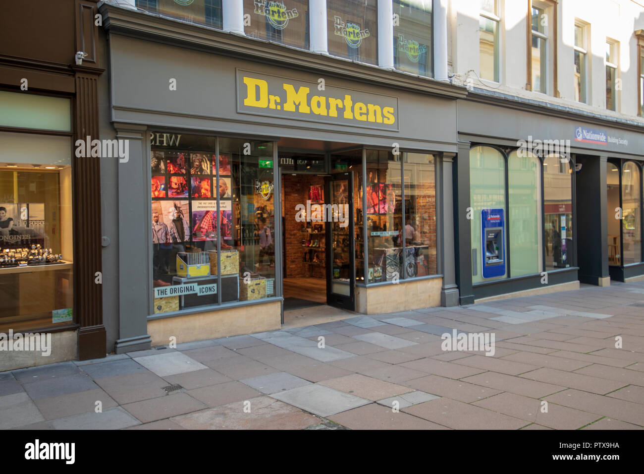 Dr Martens shoe and boot shop in union street, Bath UK Stock Photo - Alamy