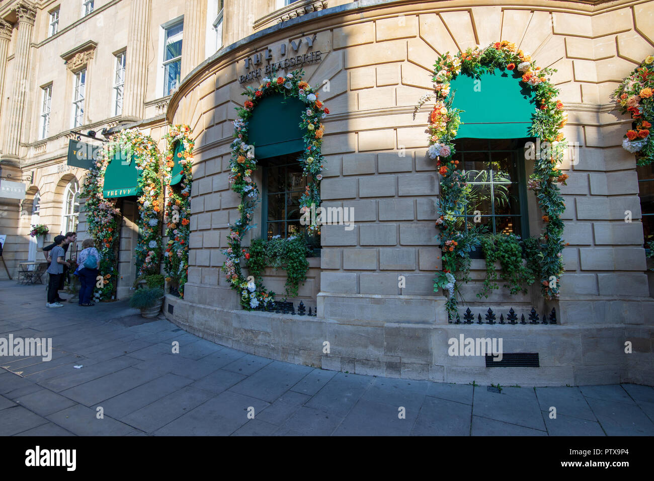 The Ivy Brasserie, 39 Milsom St, Bath, UK Stock Photo Alamy