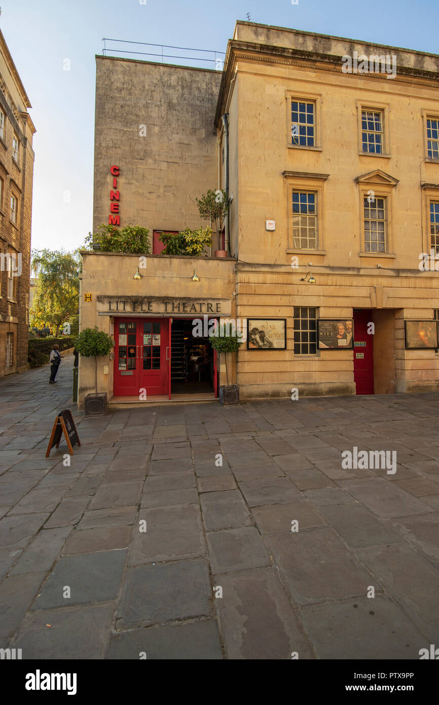 The Little Theatre, St Michaels Place, Bath Stock Photo - Alamy