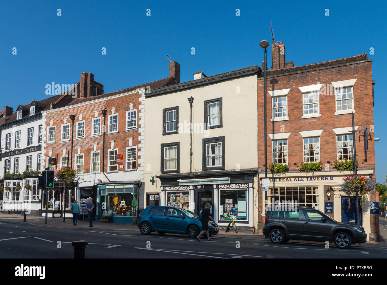 Row of shops and pubs in the Worcestershire town of Bewdley by the River Severn Stock Photo Alamy Row of shops and pubs in the Worcestershire town of Bewdley by the River Severn Stock Photo Alamy