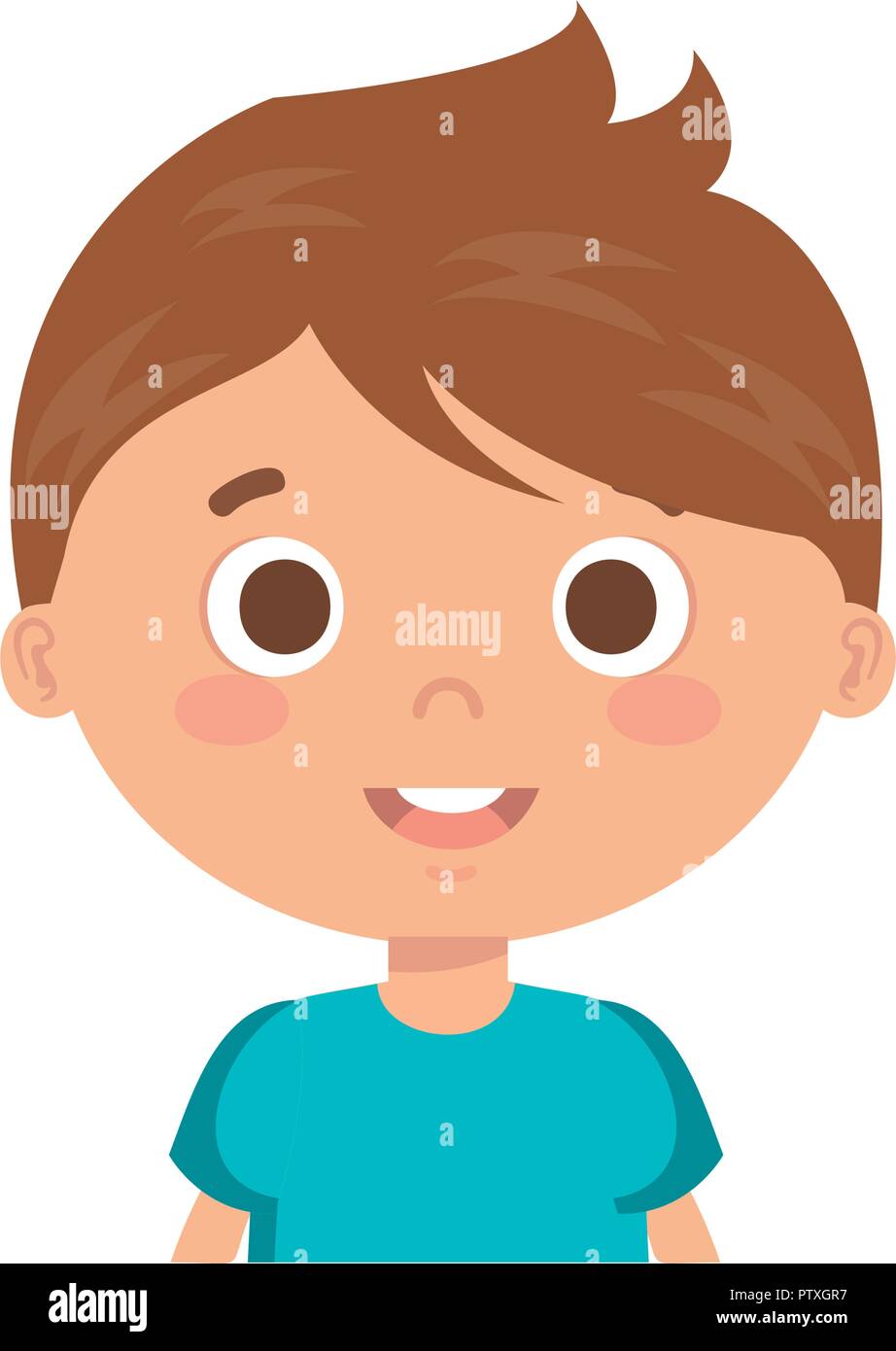 cute little boy character Stock Vector Image & Art - Alamy