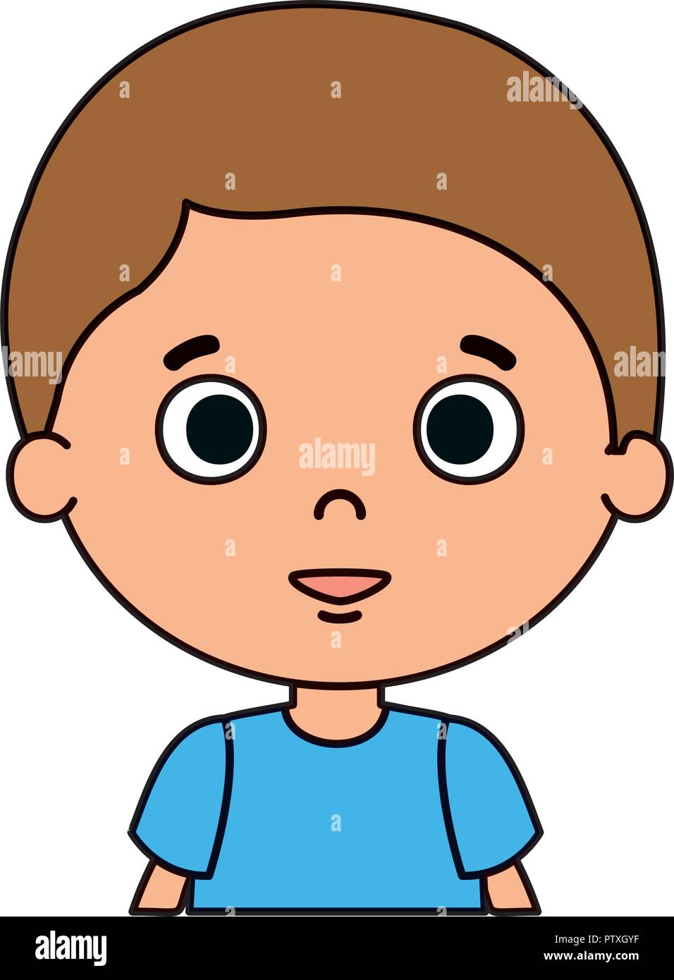 cute little boy character Stock Vector Image & Art - Alamy