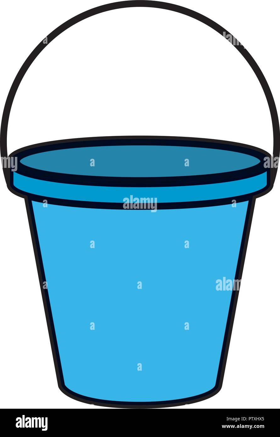 plastic sand bucket icon Stock Vector Image & Art Alamy