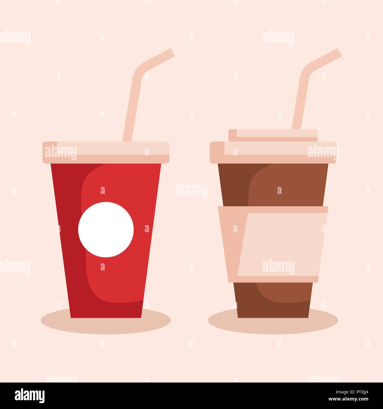 group of beverages icons Stock Vector Image & Art Alamy