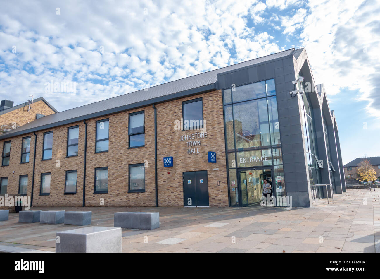 Johnstone town hall hires stock photography and images Alamy
