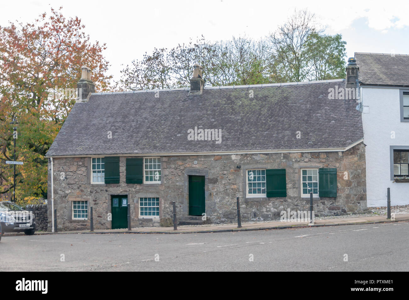 Weaver's Cottage, Kilbarchan, Scotland, UK Stock Photo Alamy