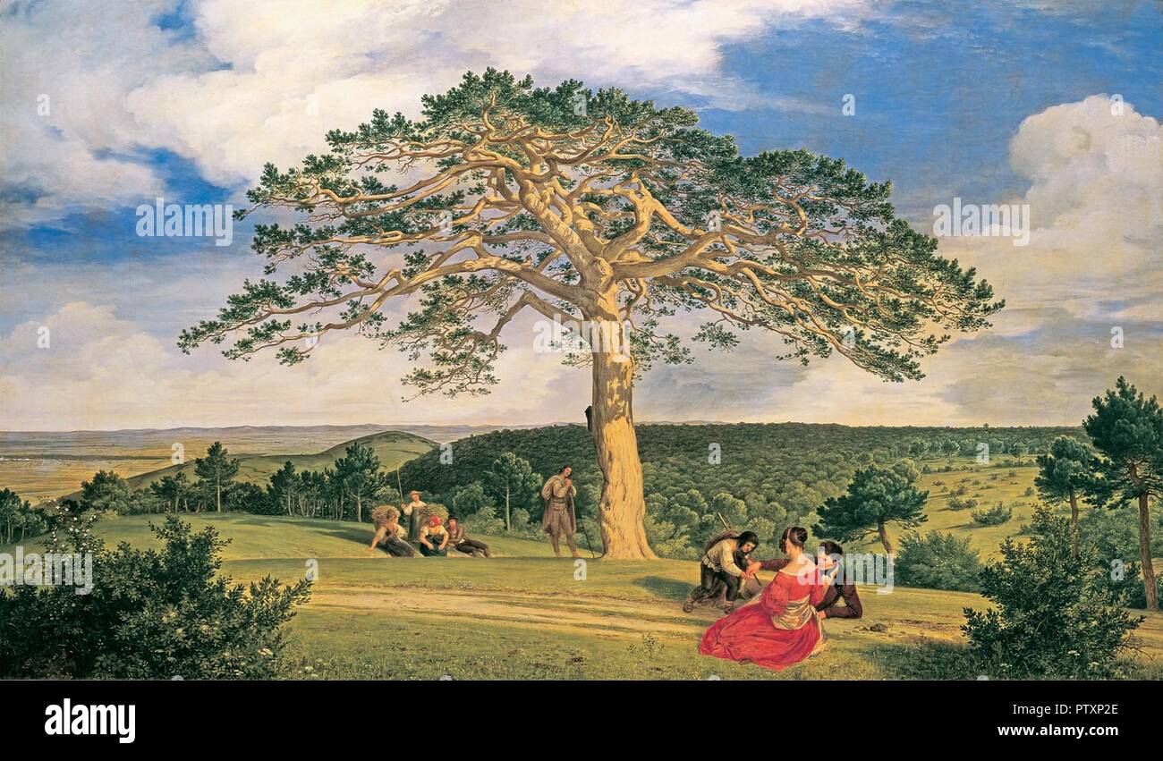 Schnorr Von Carolsfeld Ludwig Die Breite Föhre Nächst Der Brüchl Bei