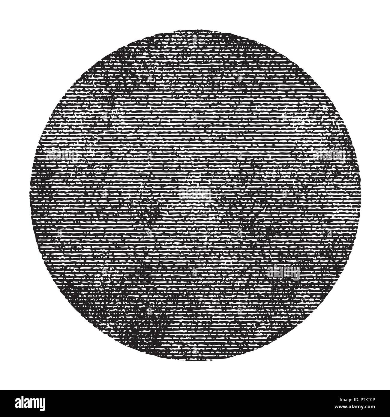 Striped Grunge Stamp Stock Vector
