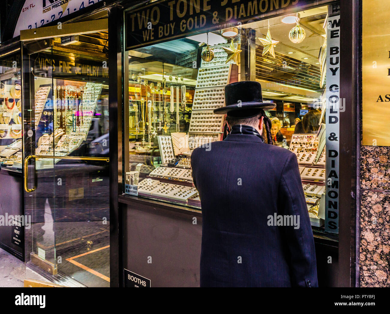 Diamond District Manhattan New York, New York, USA Stock Photo Alamy