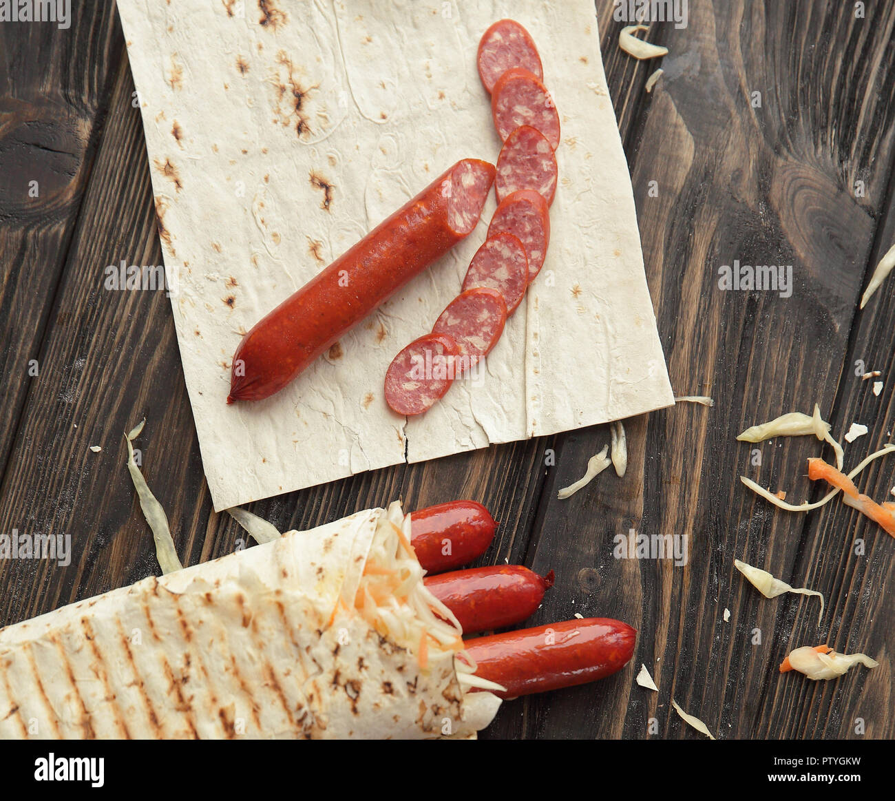 Sausage Bread Stock Photos & Sausage Bread Stock Images Alamy