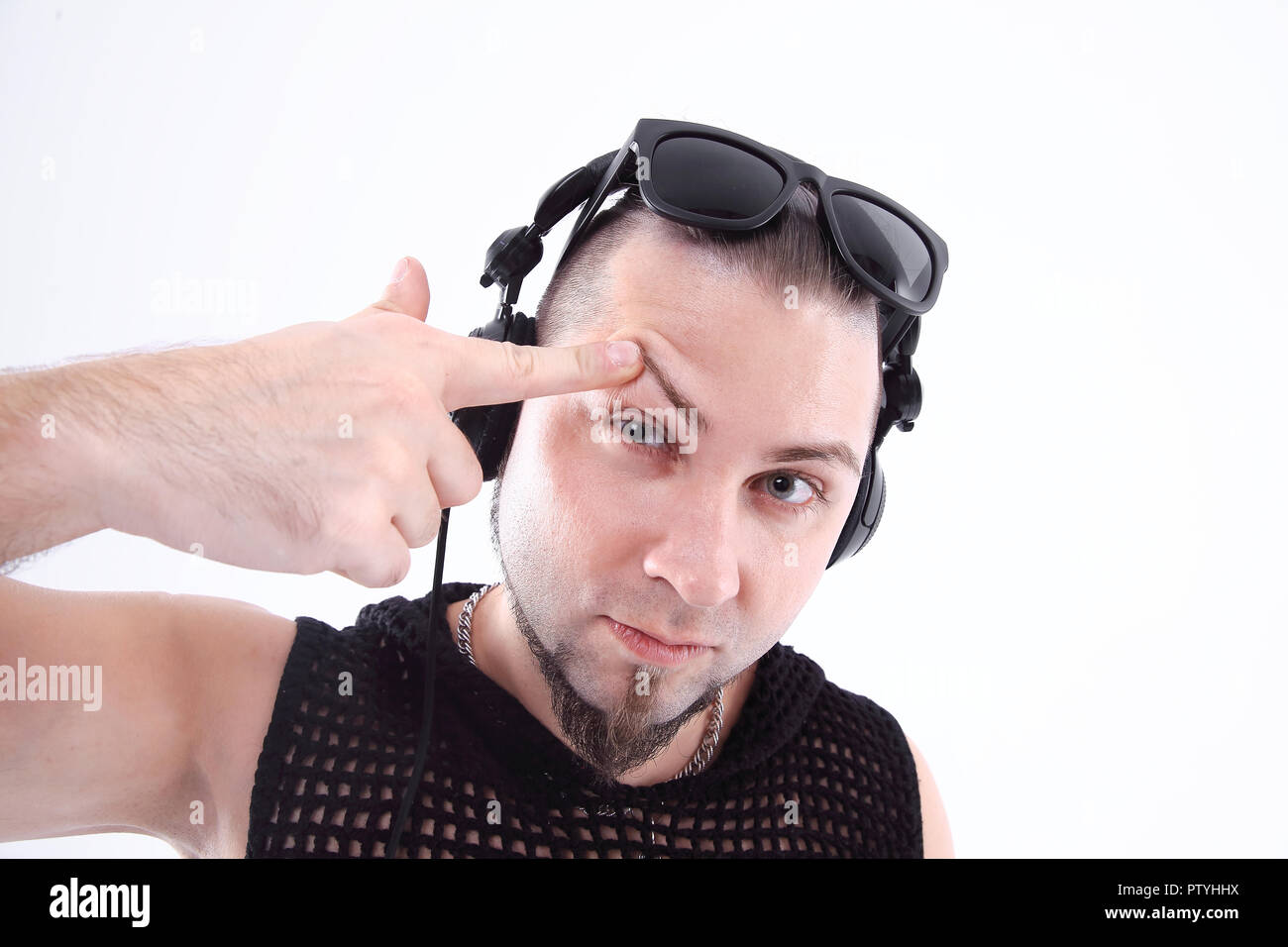 Male dancer face closeup hi-res stock photography and images - Alamy