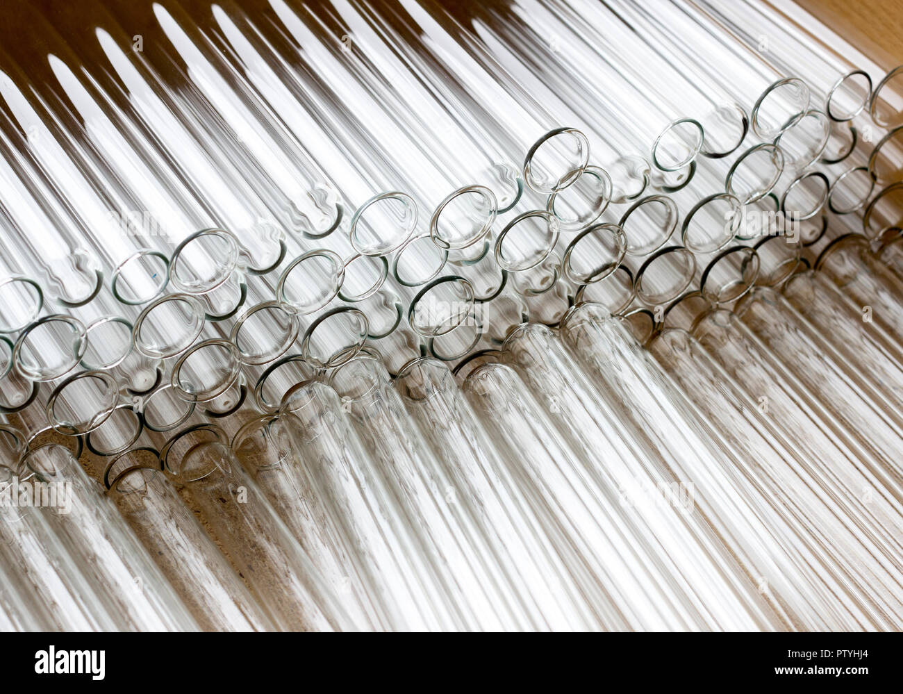 Glass medical test tubes Stock Photo Alamy
