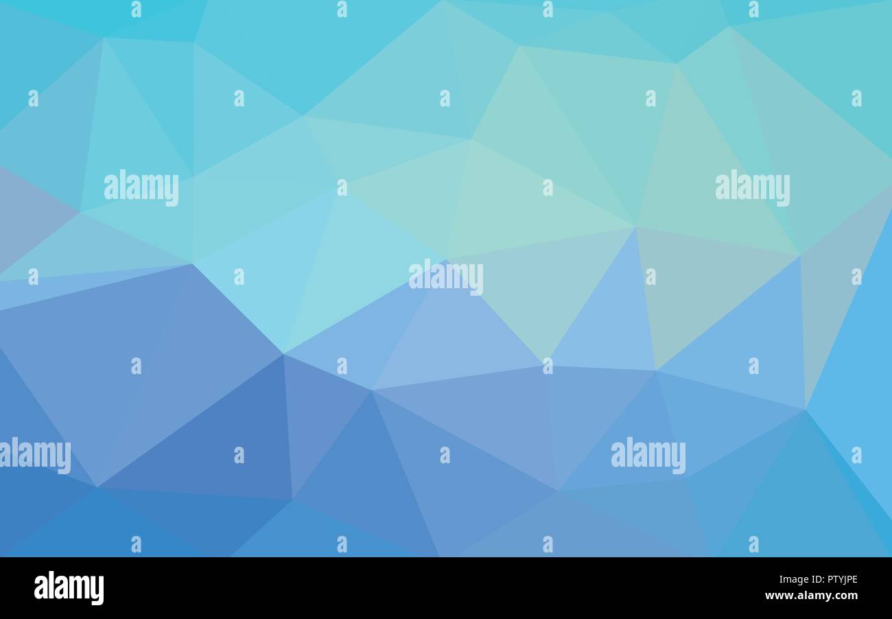 Light blue vector Low poly crystal background. Polygon design pattern ...