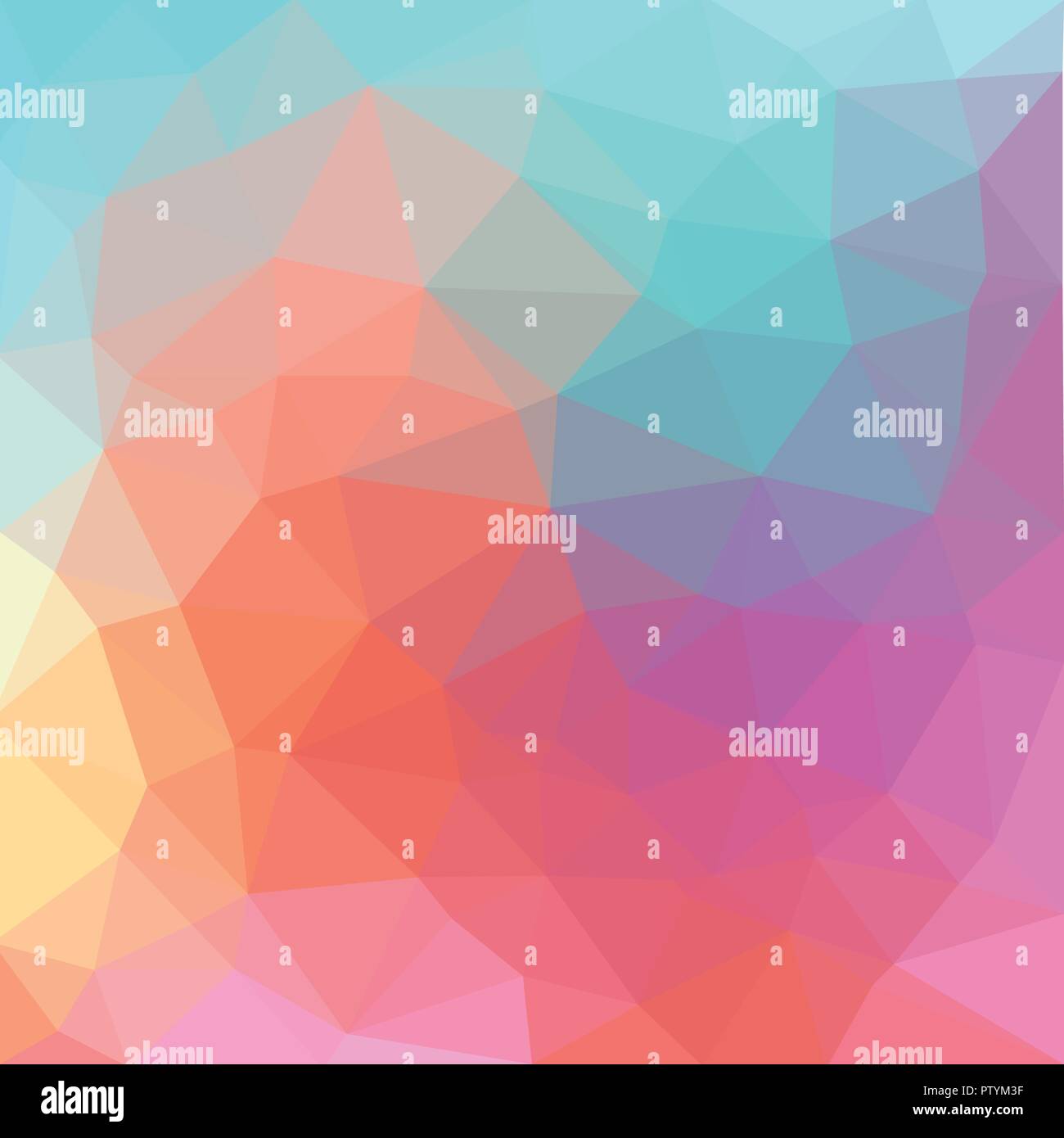 Light pastel color vector Low poly crystal background. Polygon design