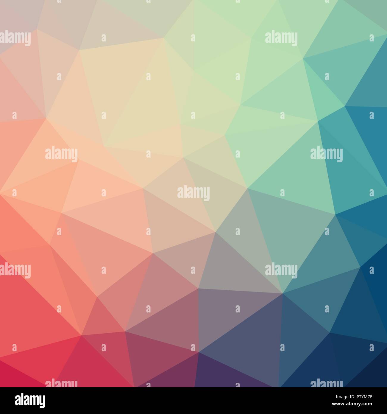 Light pastel color vector Low poly crystal background. Polygon design