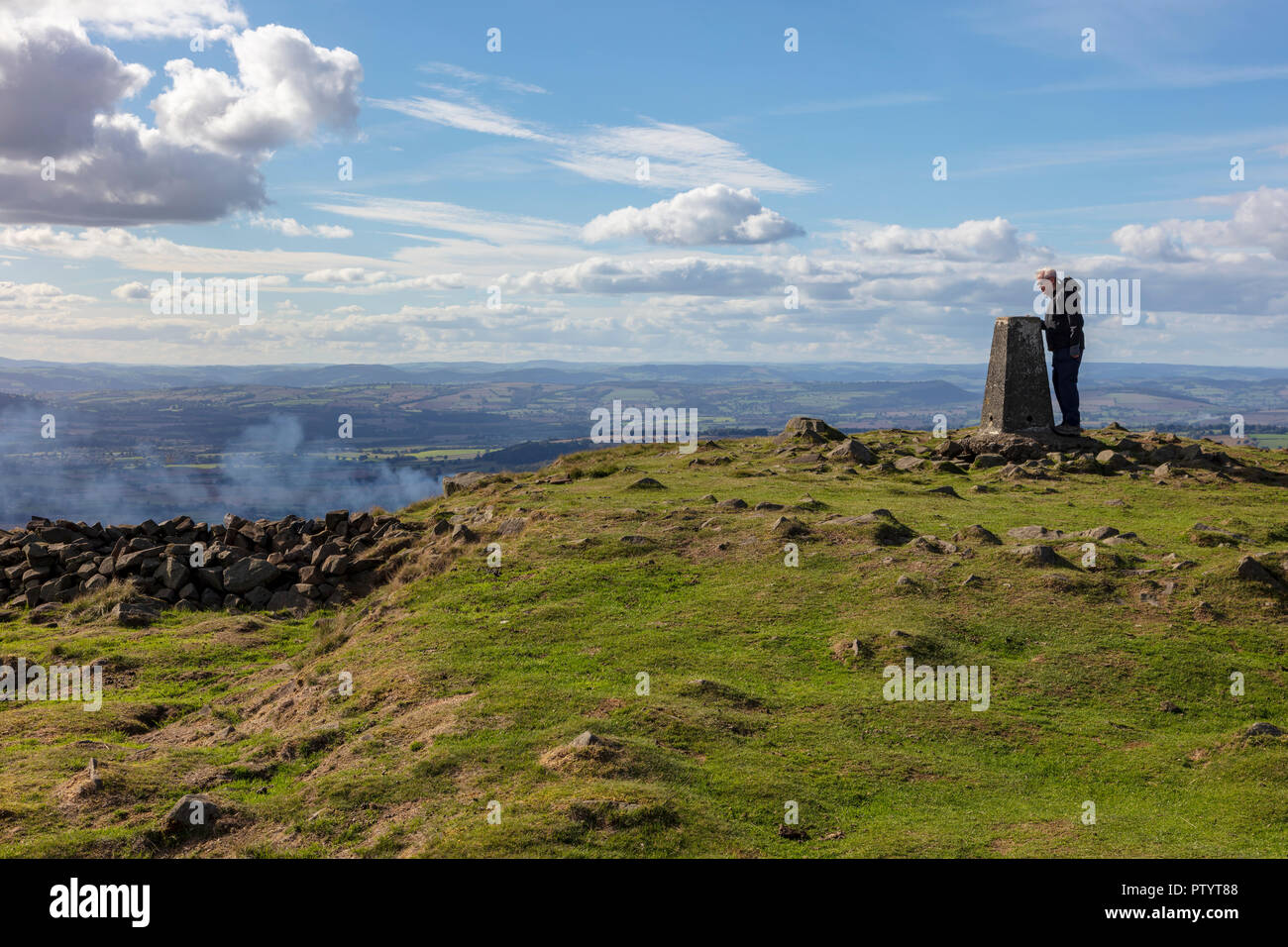 Disused triangulation point hi-res stock photography and images - Alamy