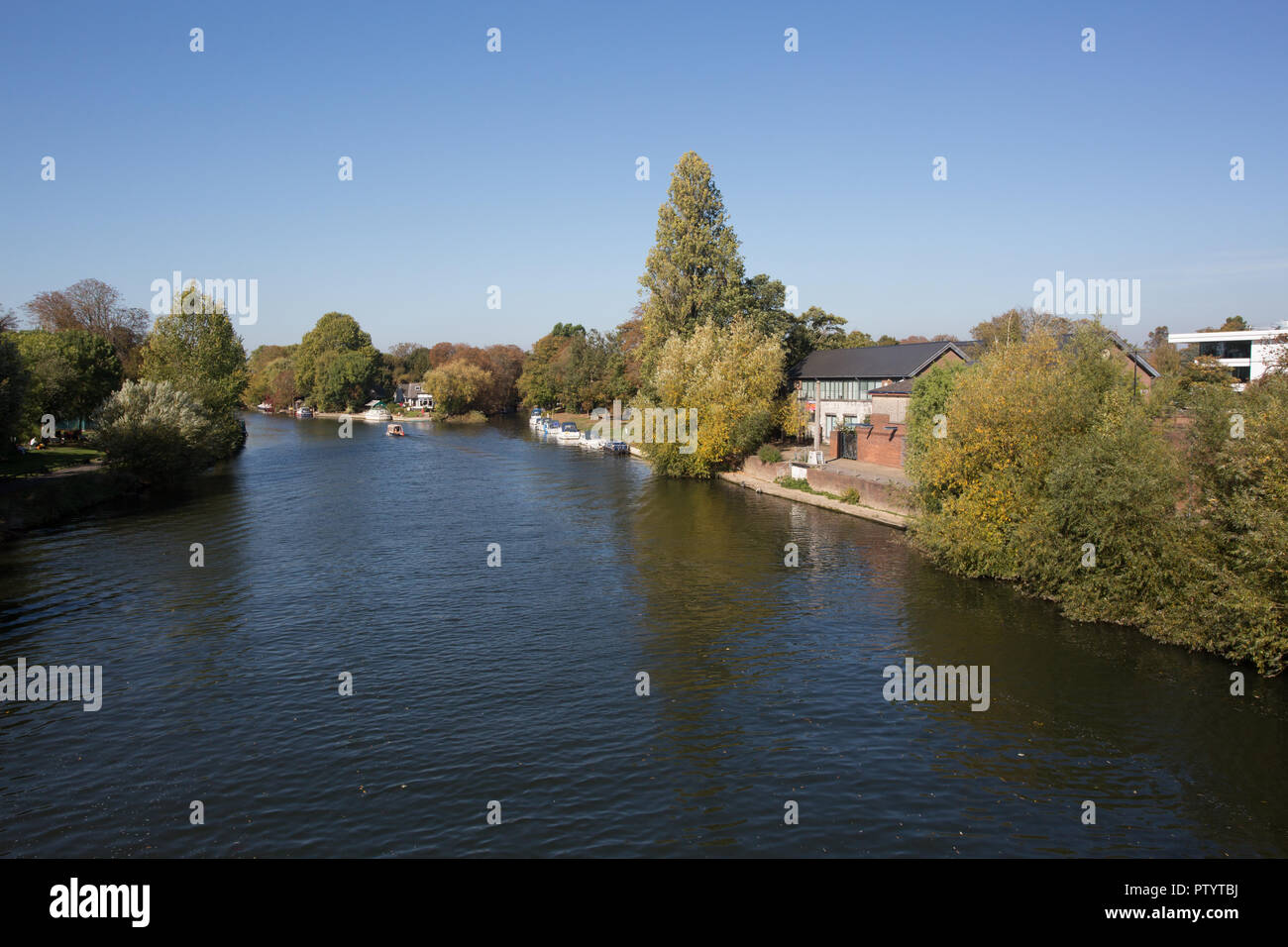 Staines upon Thames, Surrey, England Stock Photo Alamy