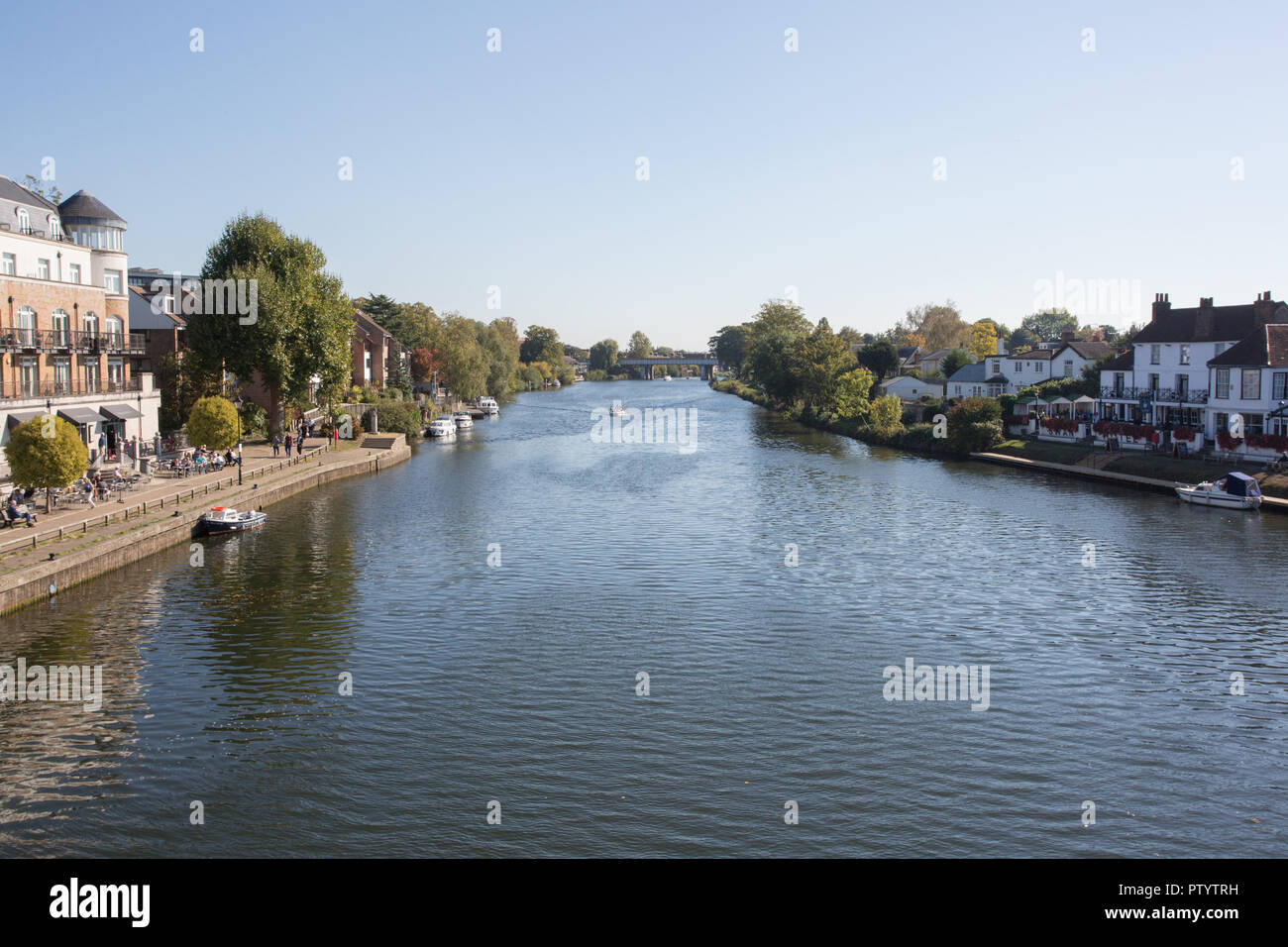 Staines upon Thames, Surrey, England Stock Photo Alamy