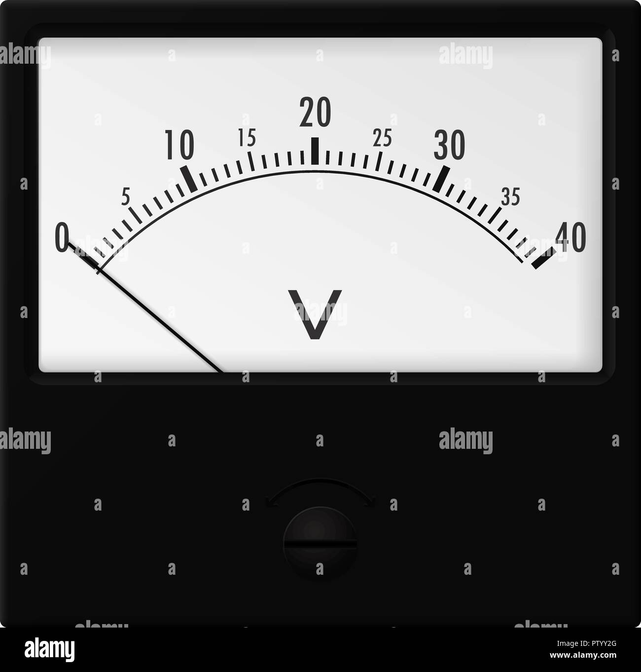 Vector voltmeter hires stock photography and images Alamy