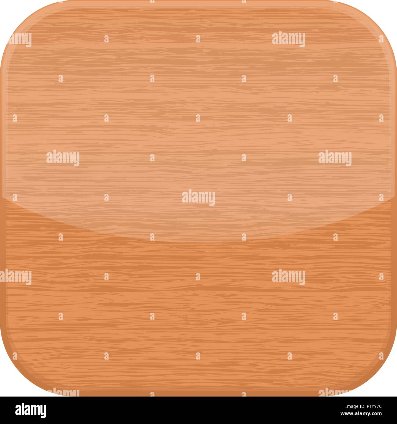 Wooden texture. Square icon Stock Vector