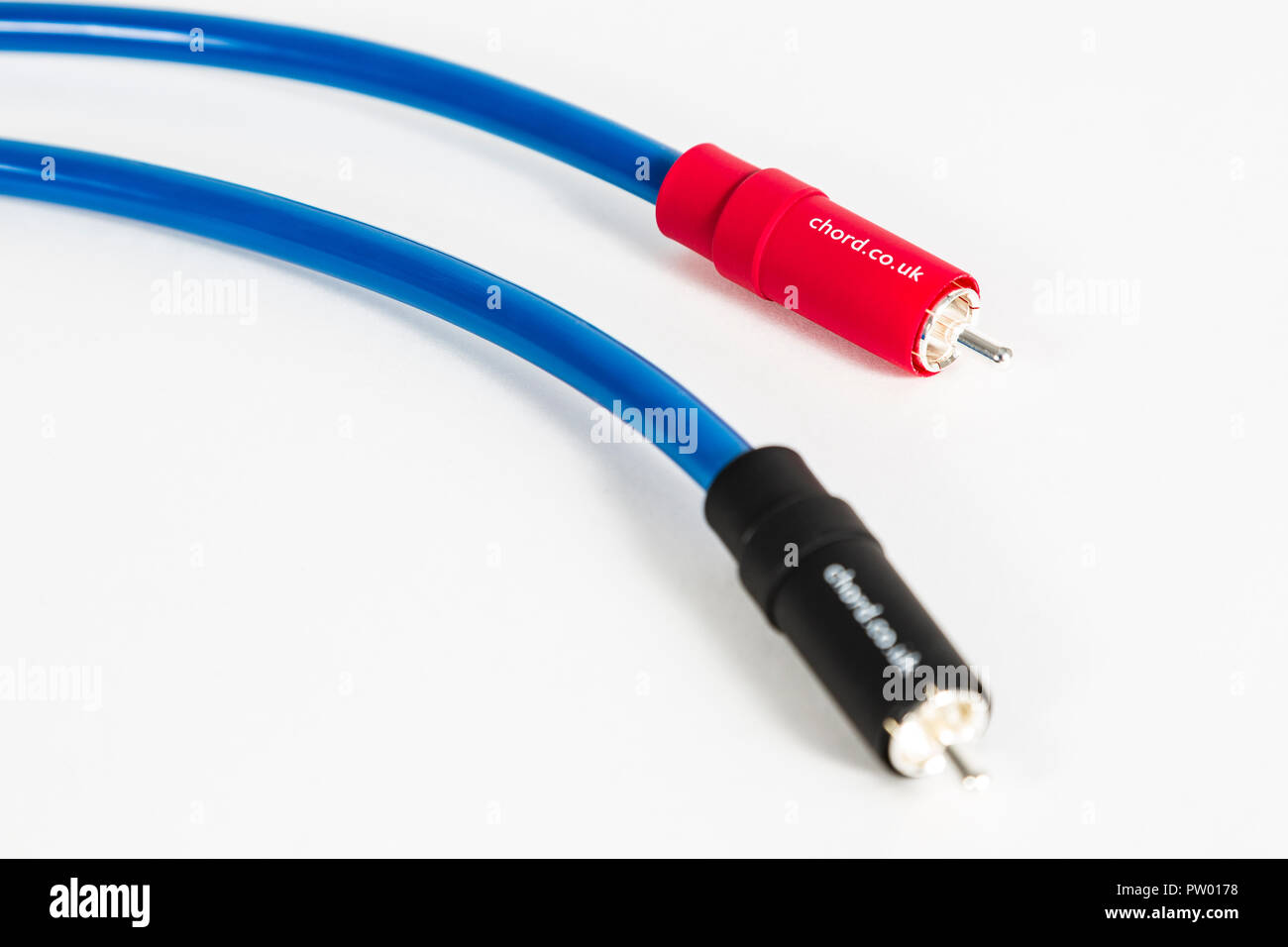 London, UK. Highend Chord audio cables Stock Photo Alamy