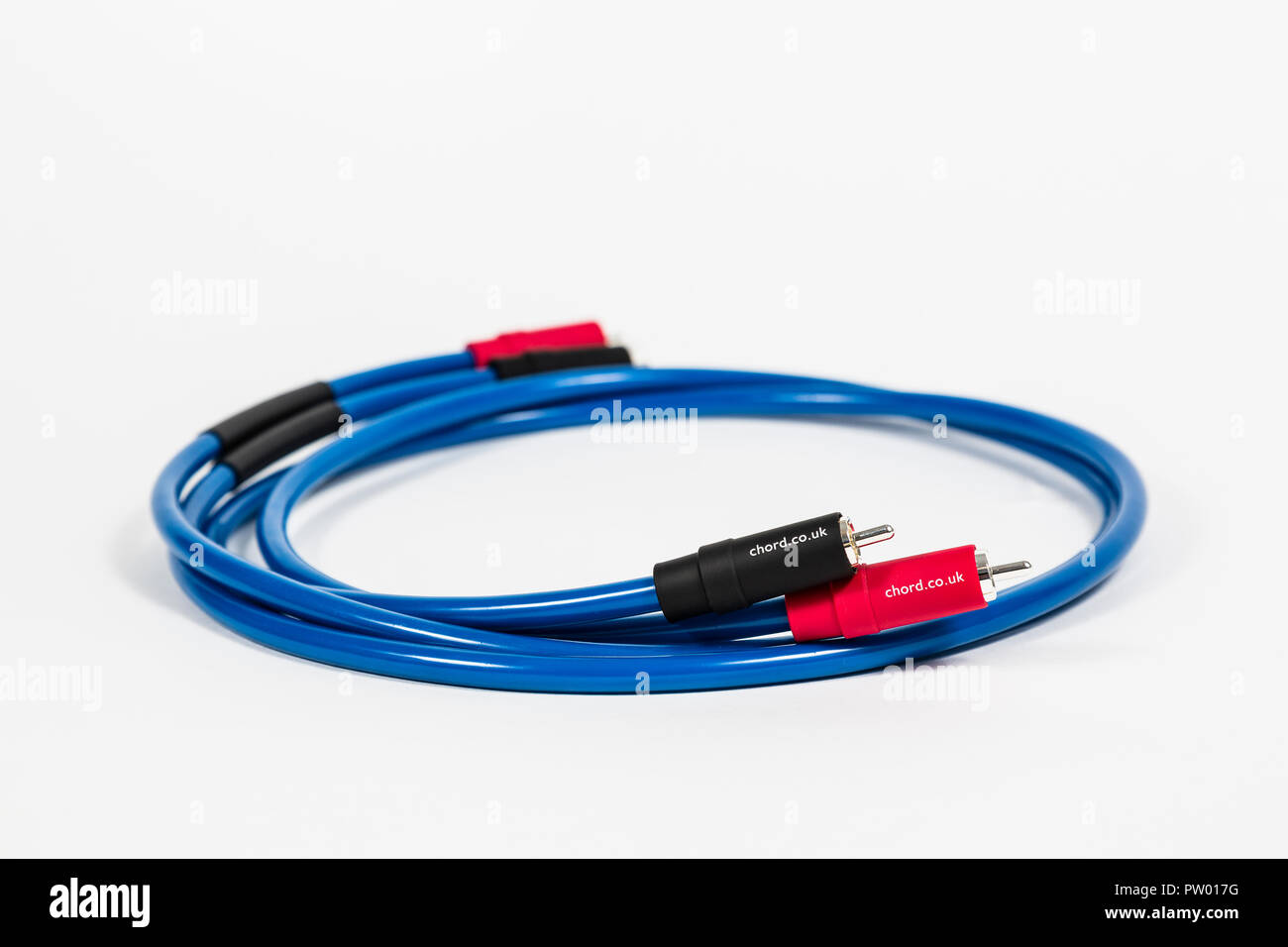 London, UK. Highend Chord audio cables Stock Photo Alamy