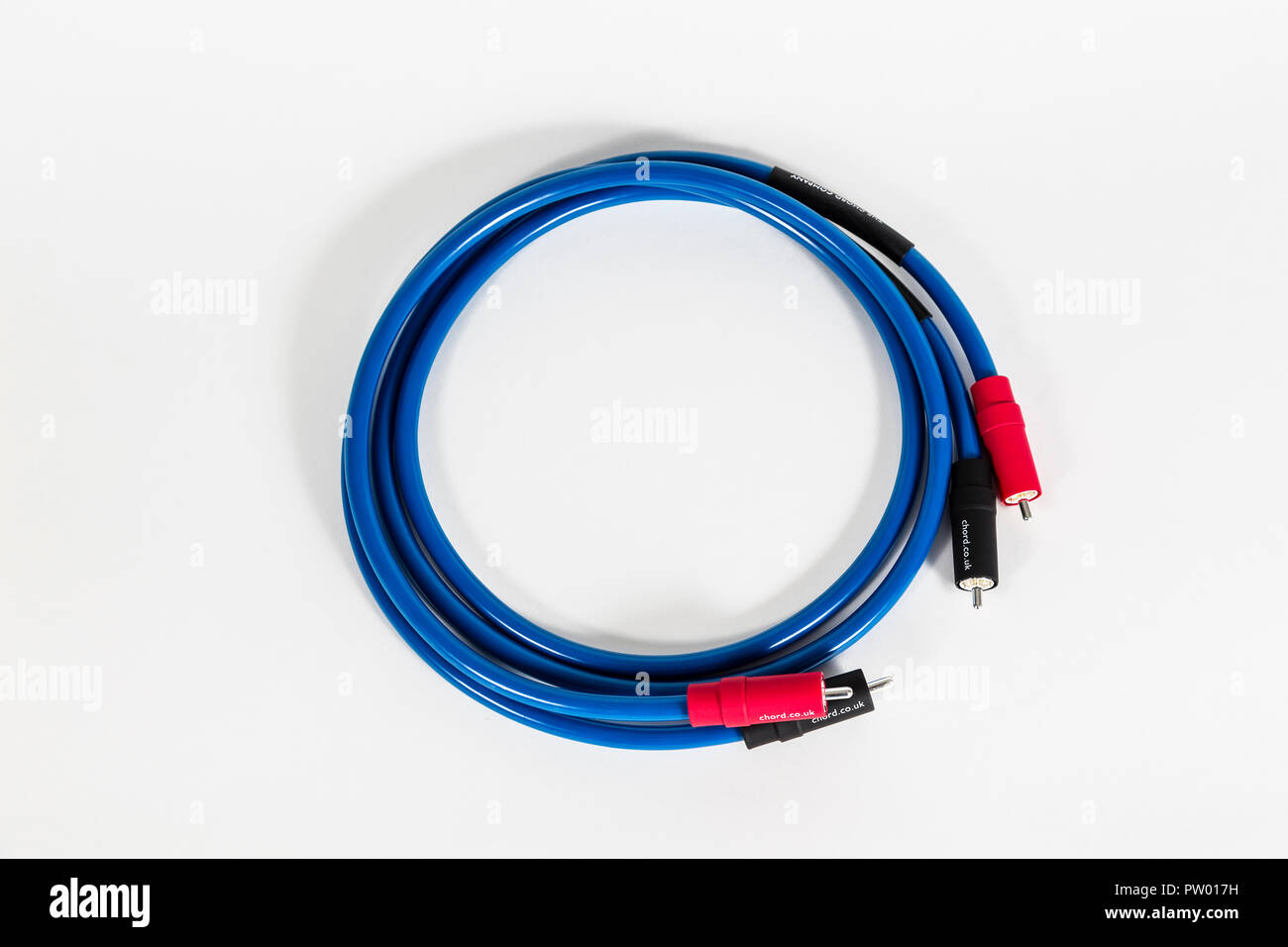 London, UK. Highend Chord audio cables Stock Photo Alamy