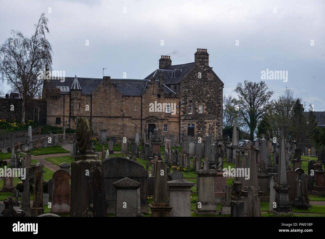 Graveyard, Stirling, Scotland, United Kingdom Stock Photo