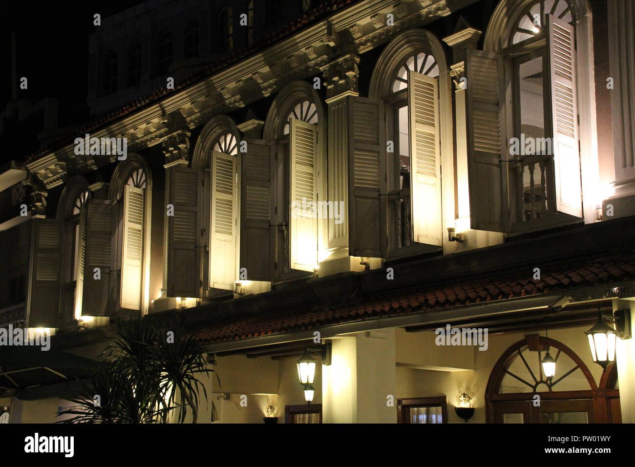 An hotel in Singapore Stock Photo Alamy
