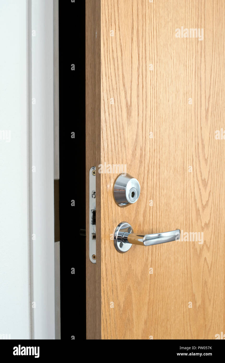 Slightly Open Door High Resolution Stock Photography and Images Alamy