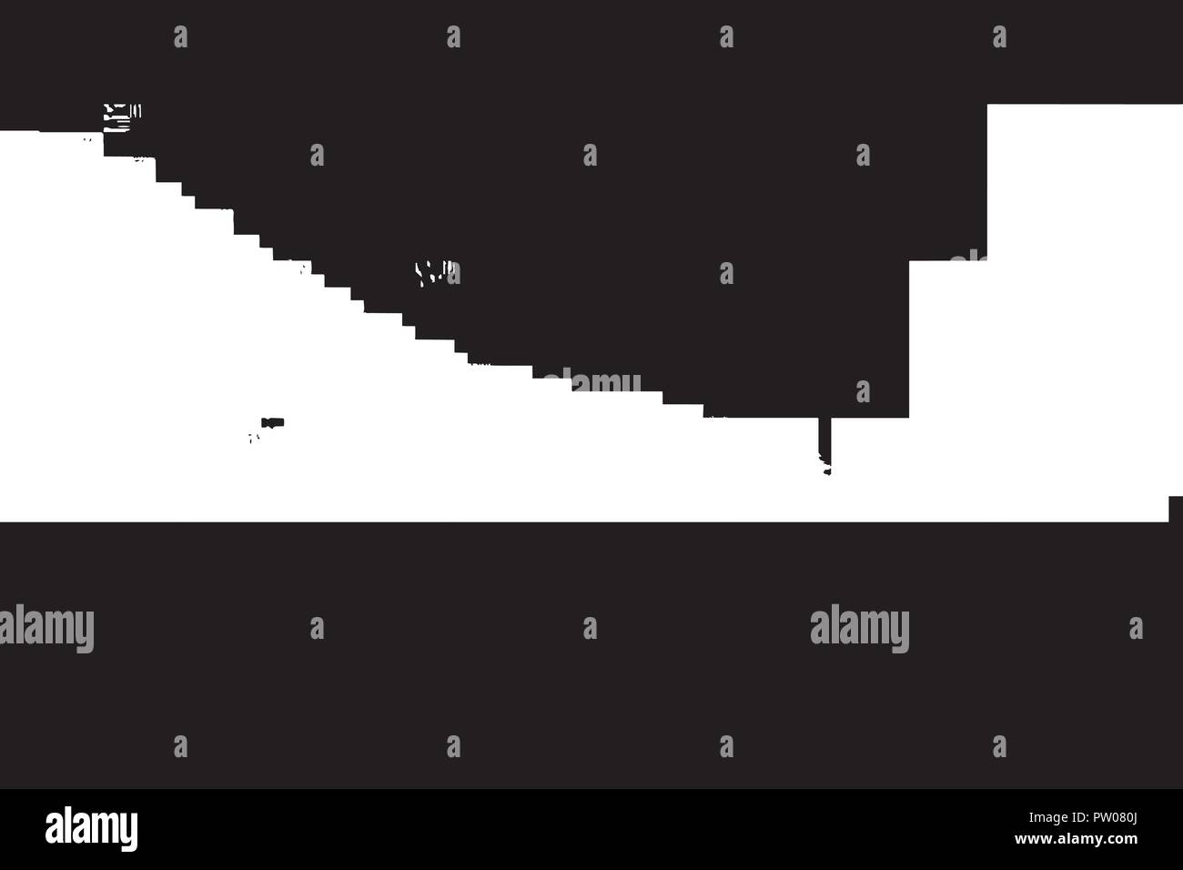Glitched Overlay Texture Stock Vector