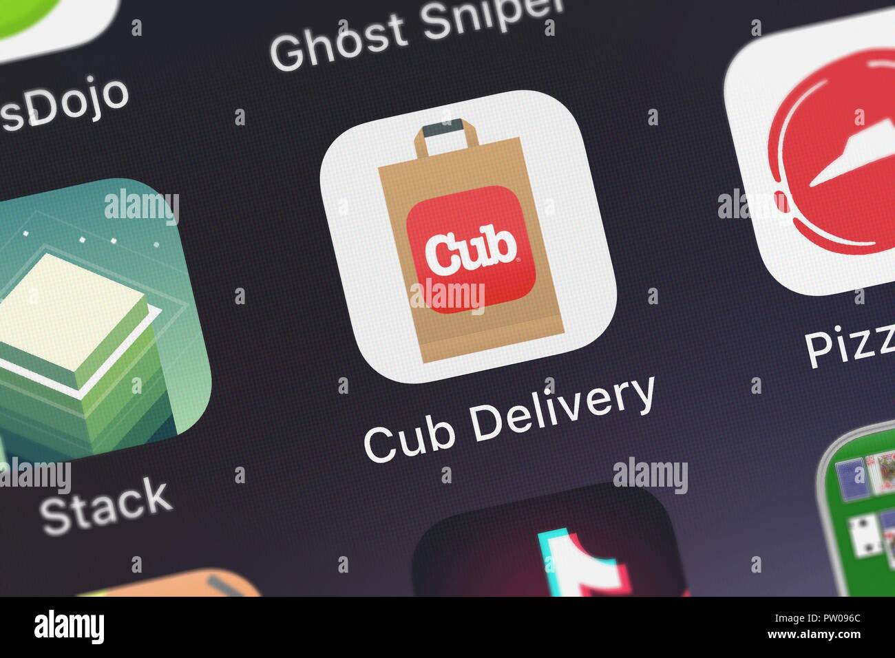 London United Kingdom October 11 2018 Icon Of The Mobile App