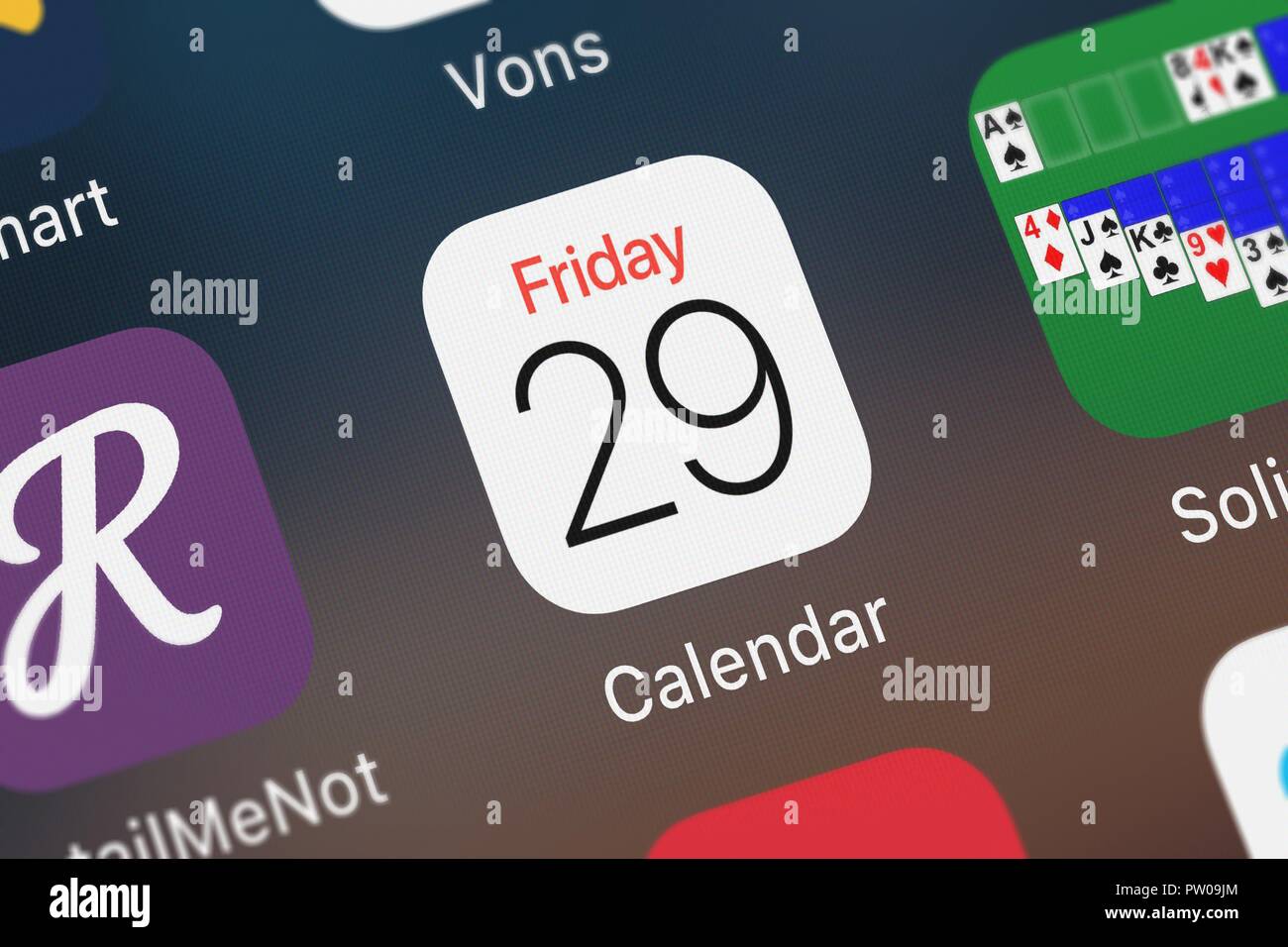 Apple Calendar App Icon