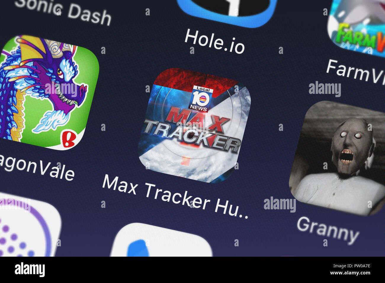 Max tracker hurricane wplg hi-res stock photography and images - Alamy