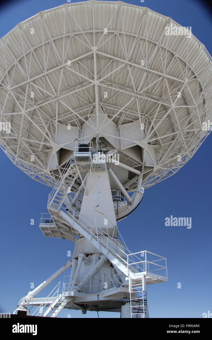 Radio Satellite Dish Stock Photo