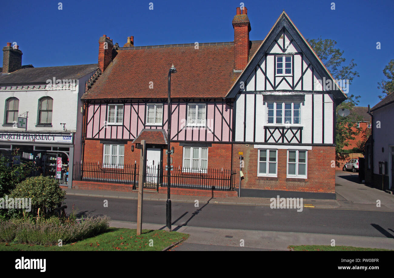 Ingatestone House High Street Essex Stock Photo Alamy