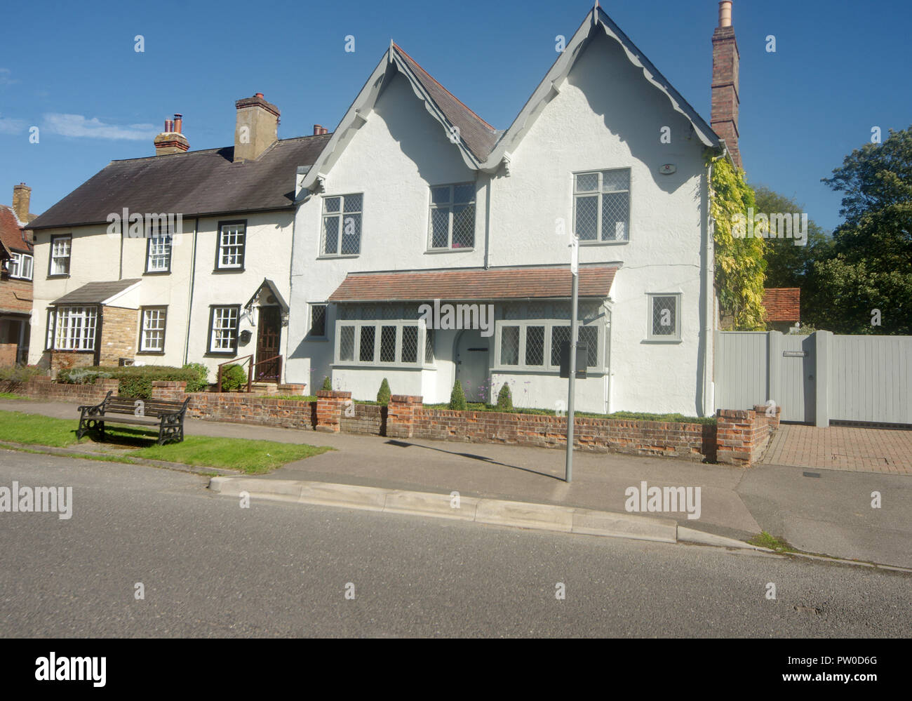 Hatfield Broad Oak House Essex Stock Photo Alamy