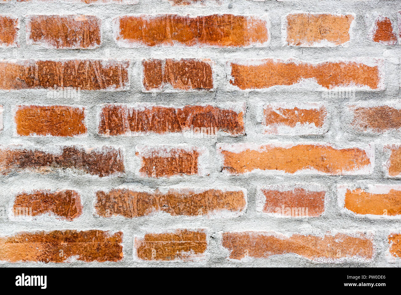 old red brick wall texture background .close up Stock Photo - Alamy