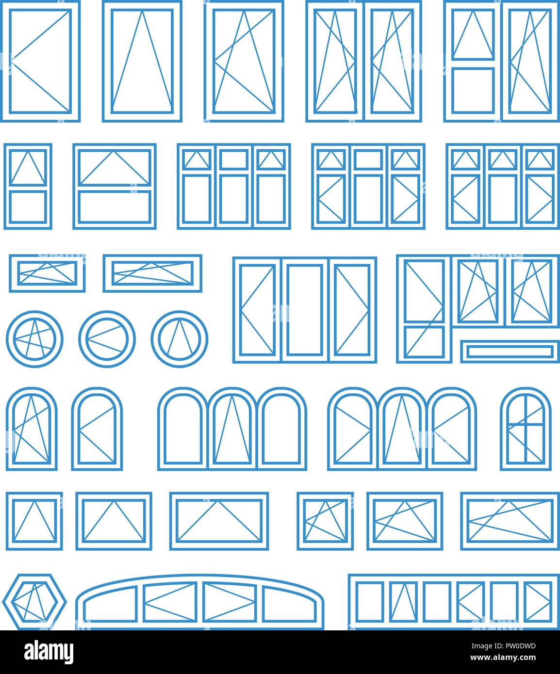 Closing window Stock Vector Images Alamy