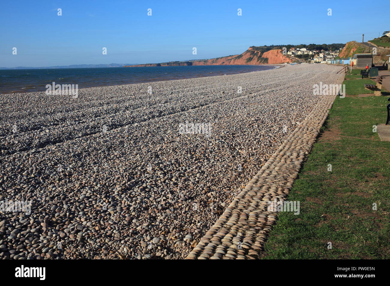 Budleigh Salterton seafront, East Devon, England, UK Stock Photo Alamy