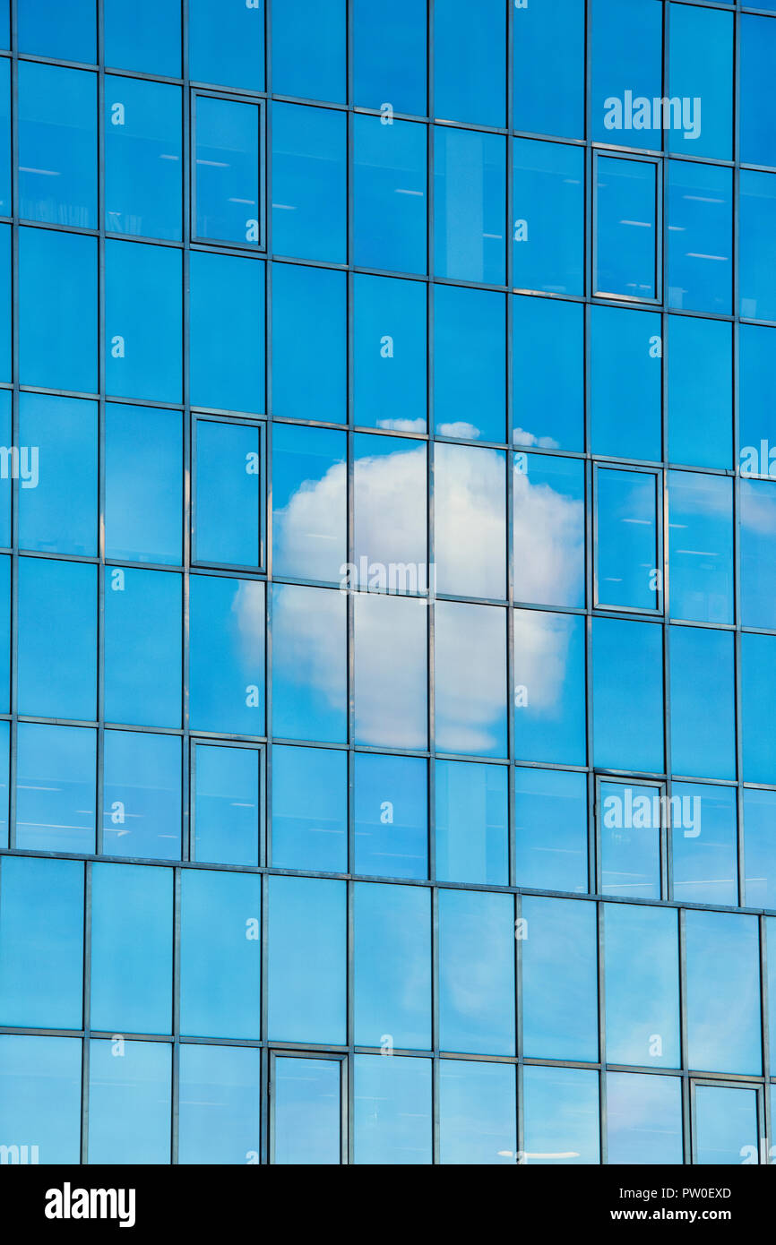 Glass windows blue hi-res stock photography and images - Alamy