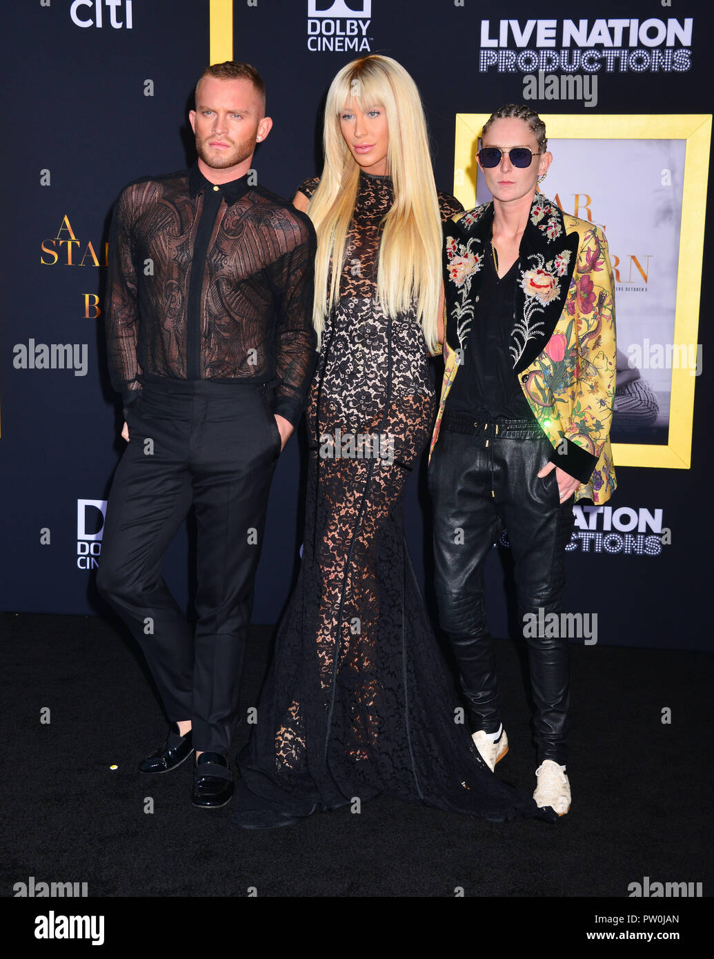 Gigi Gorgeous, Nats Getty, August Getty 147 arrives at the Premiere Of