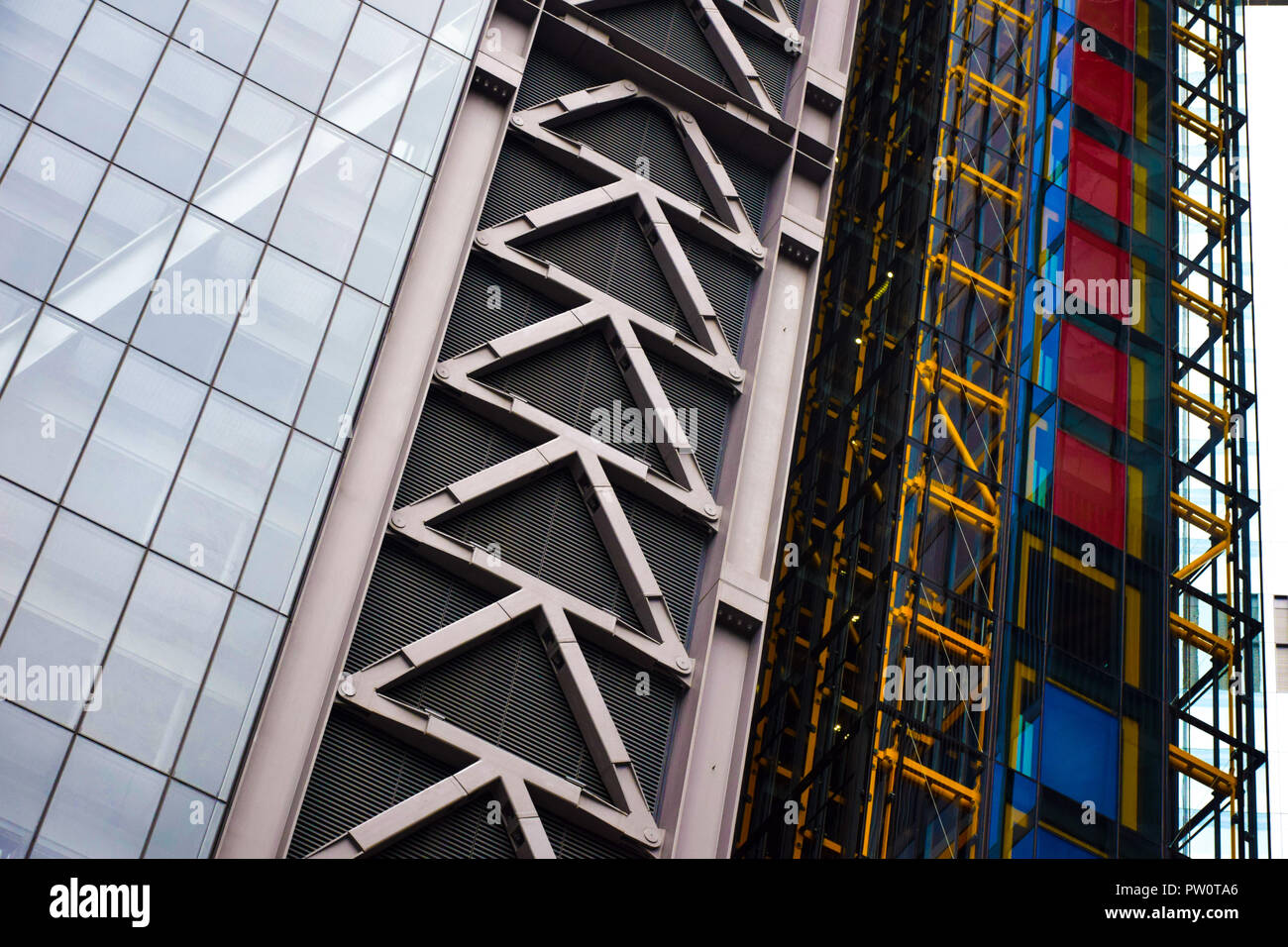 The Leadenhall Building in London, aka The Cheesegrater Stock Photo