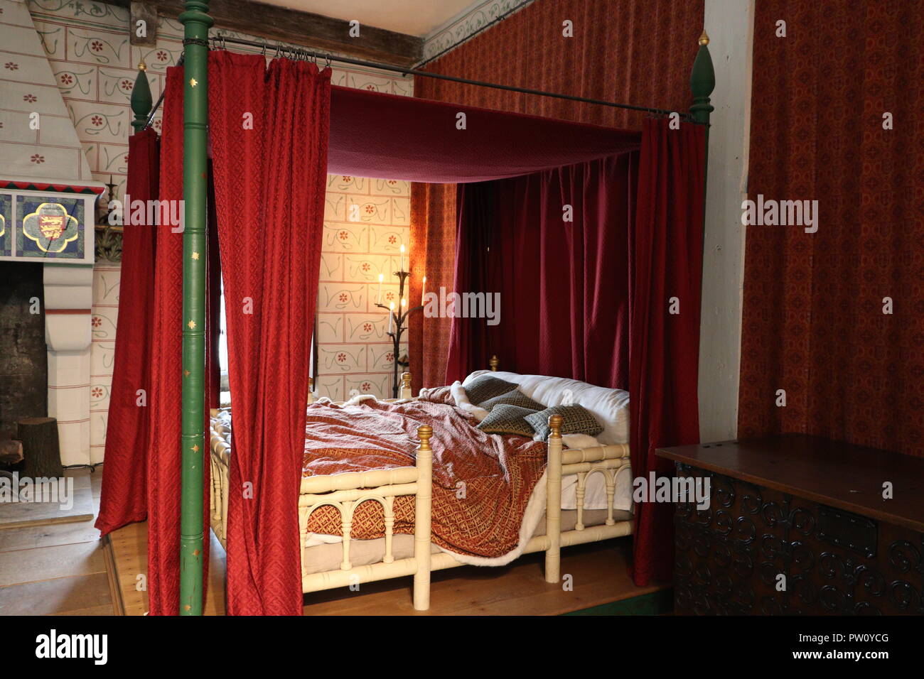 Medieval bed hires stock photography and images Alamy