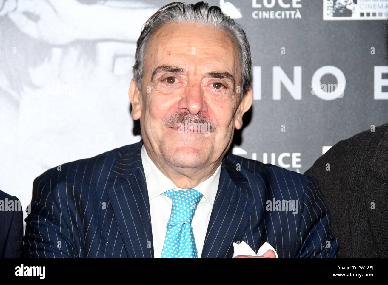 Rome Italy 11 October 2018 - Maxxi - Exposure Rino Barillari the King of Paparazzi photocall Rino Barillari Credit: Giuseppe Andidero/Alamy Live News Stock Photo