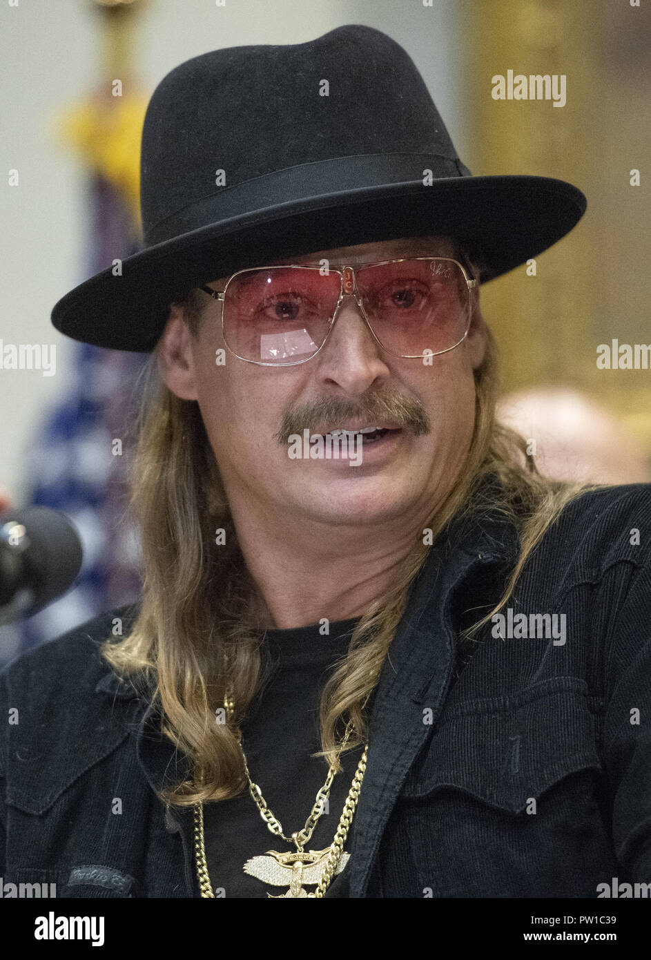 Washington District Of Columbia Usa 11th Oct 2018 Kid Rock