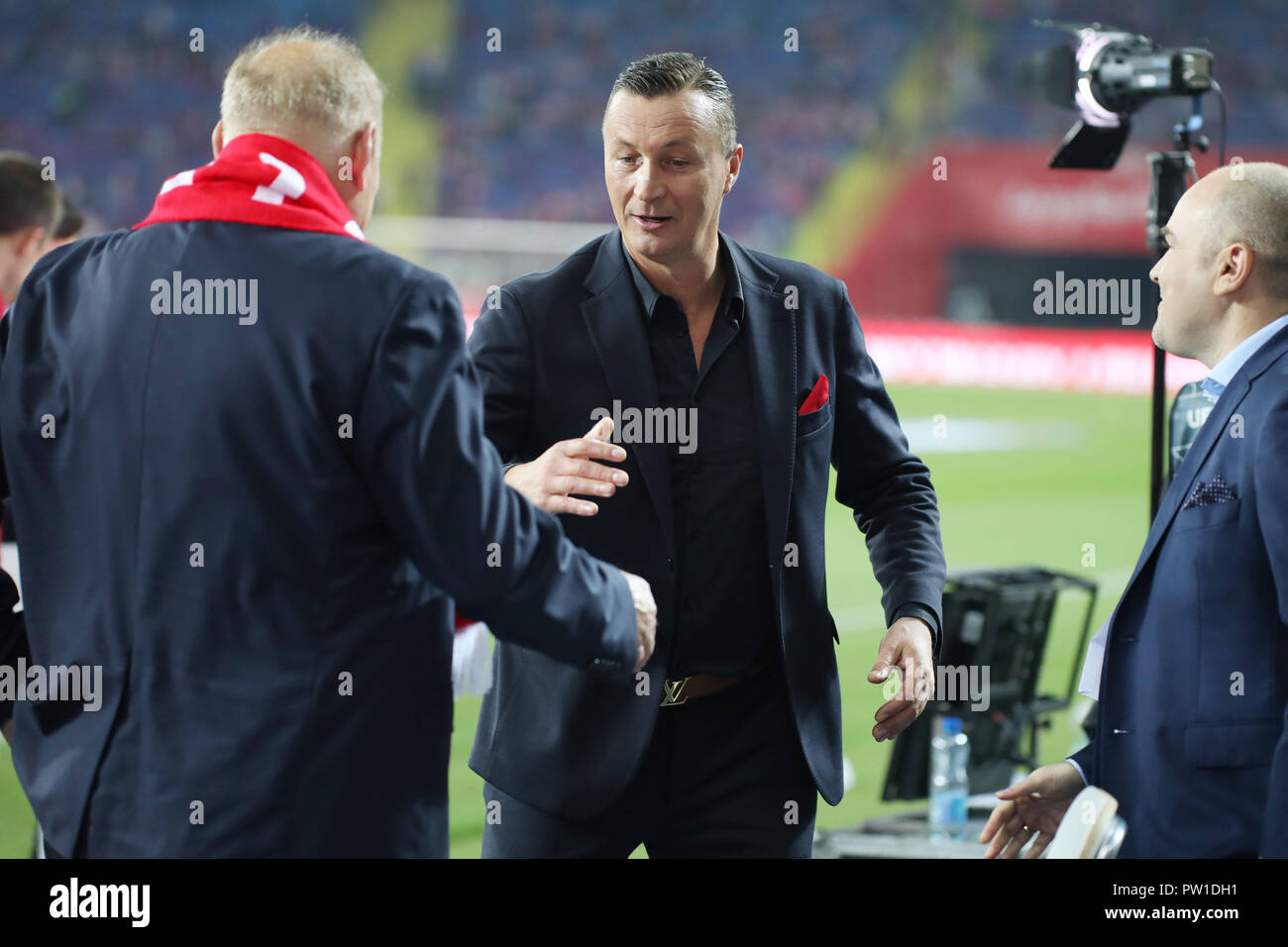 Chorzow, Poland. 11th Oct 2018. UEFA Nations League 2019: Poland - Portugal  o/p Robert Lewandowski Credit: Marcin Kadziolka/Alamy Live News Stock Photo  - Alamy