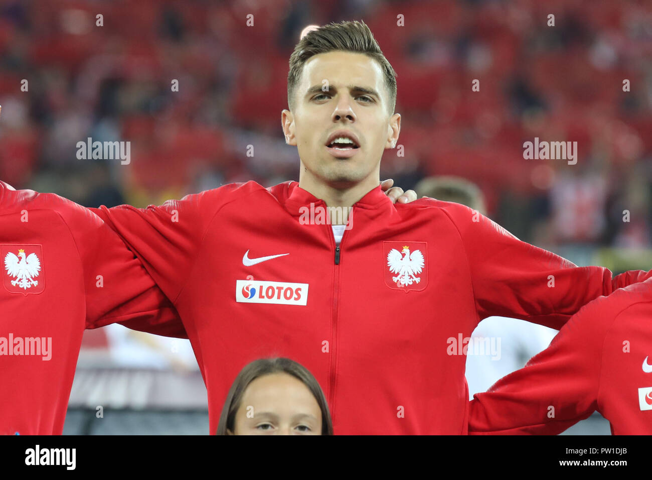 Chorzow, Poland. 11th Oct 2018. UEFA Nations League 2019: Poland - Portugal  o/p Robert Lewandowski Credit: Marcin Kadziolka/Alamy Live News Stock Photo  - Alamy