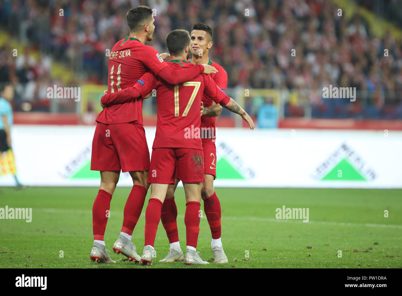 Chorzow, Poland. 11th Oct 2018. UEFA Nations League 2019: Poland - Portugal  o/p Robert Lewandowski Credit: Marcin Kadziolka/Alamy Live News Stock Photo  - Alamy