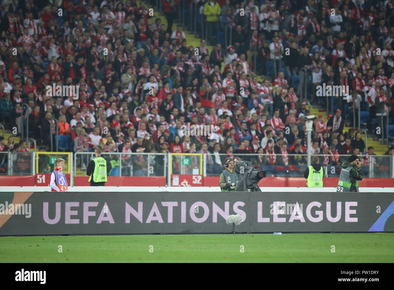 Chorzow, Poland. 11th Oct 2018. UEFA Nations League 2019: Poland - Portugal  o/p Robert Lewandowski Credit: Marcin Kadziolka/Alamy Live News Stock Photo  - Alamy